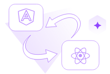 Convert code across languages and frameworks with precision.